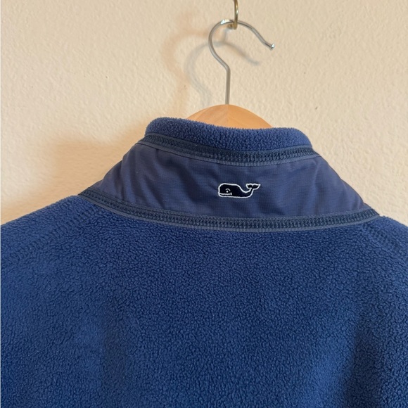 Vineyard Vines Men’s navy Medium Sweater Fleece Vest - Picture 10 of 15